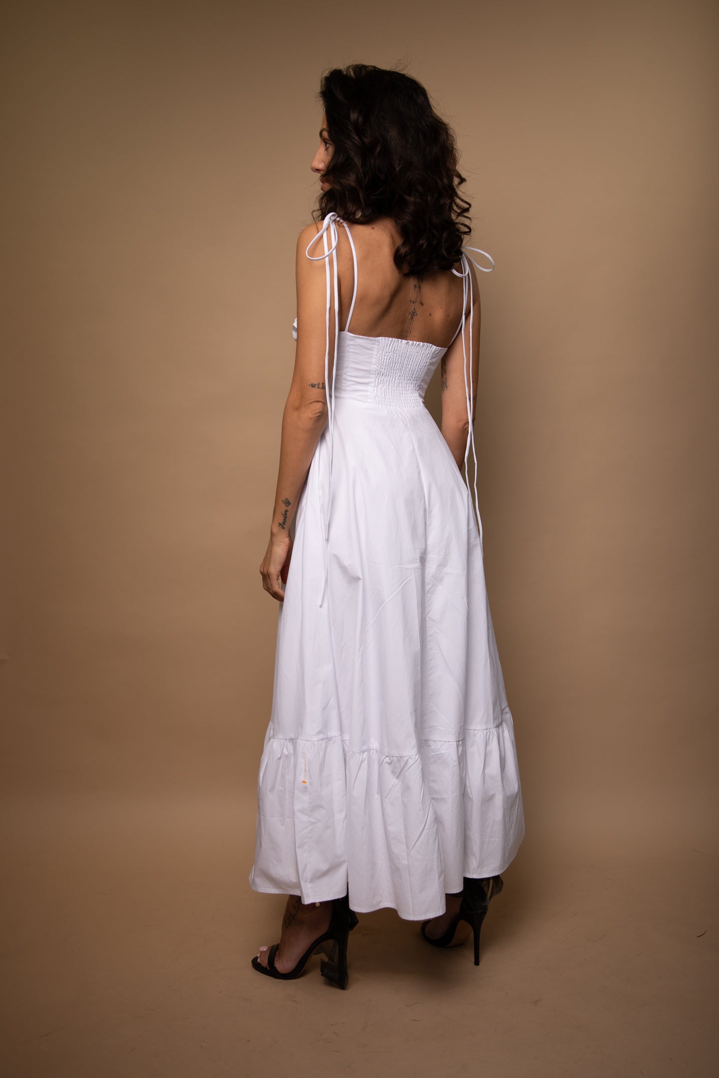 DRESS ROMANTIC BIANCO
