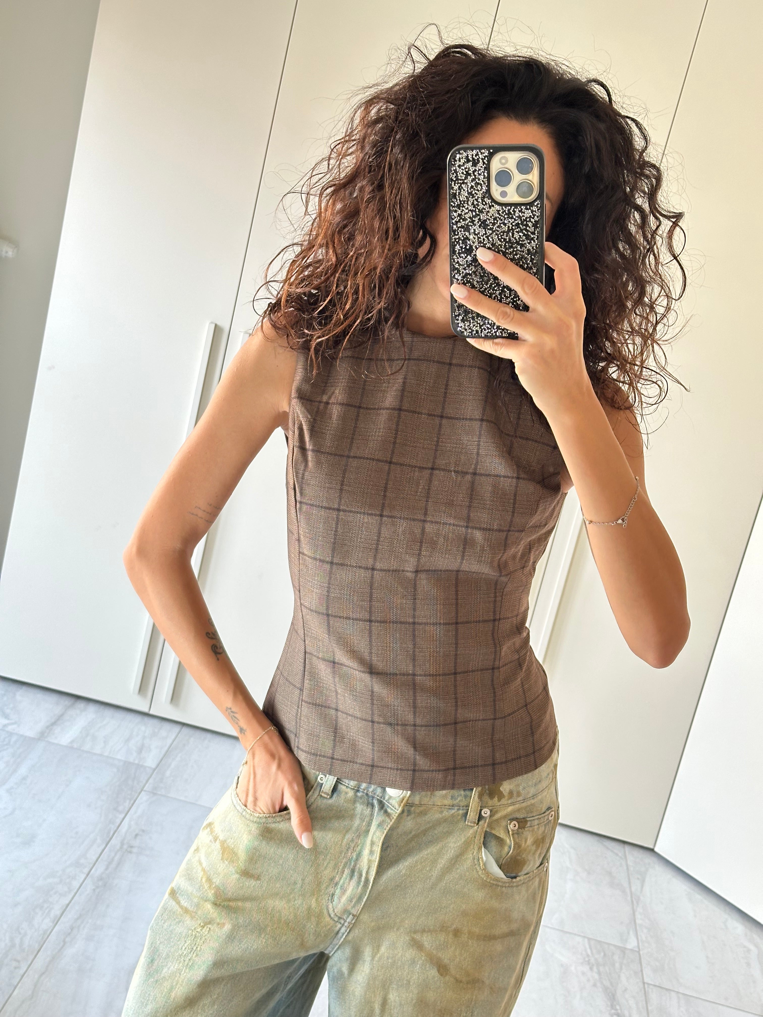 Gilet fiocchi schiena