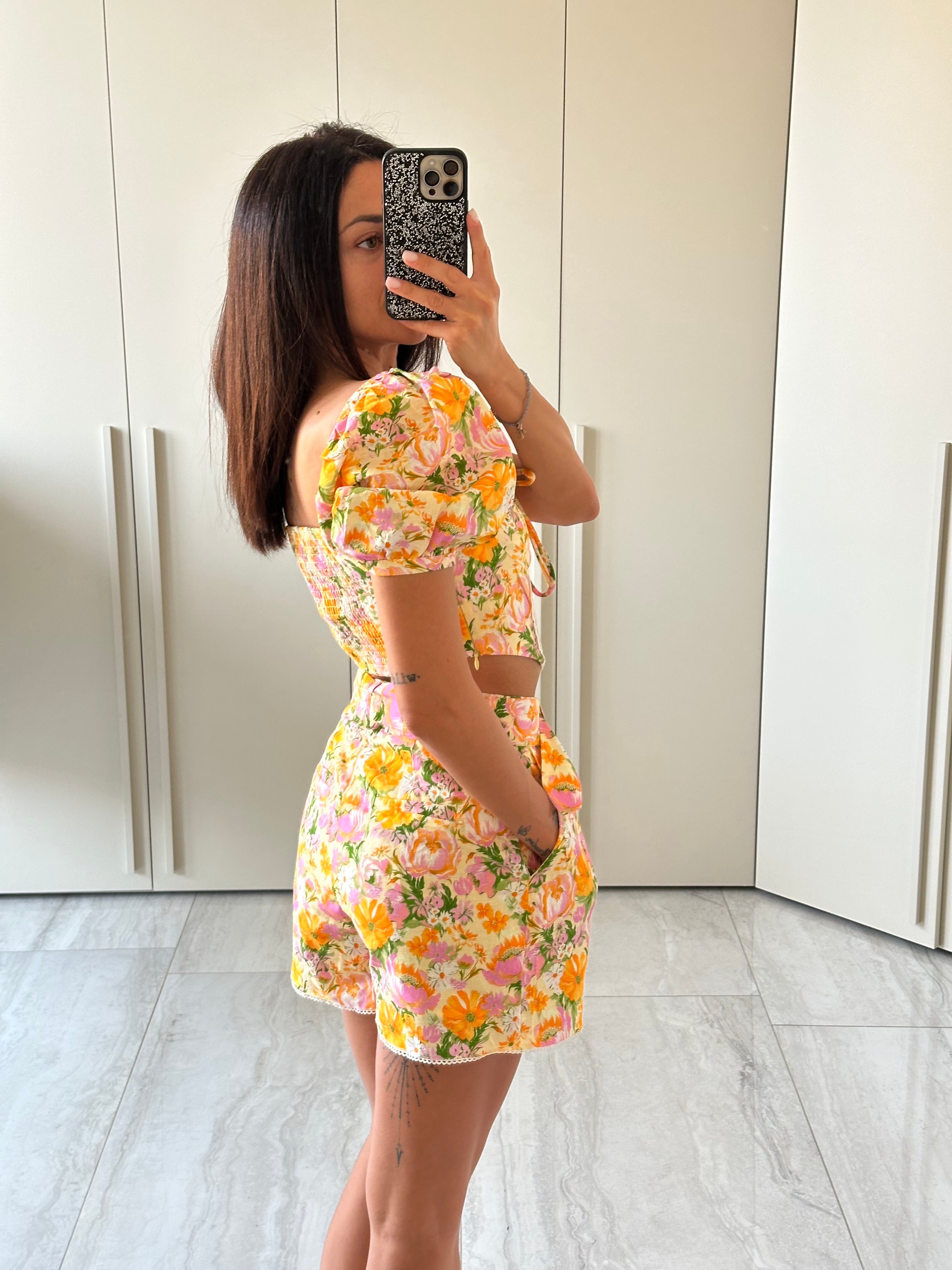 PANTALONCINO FLOWERS