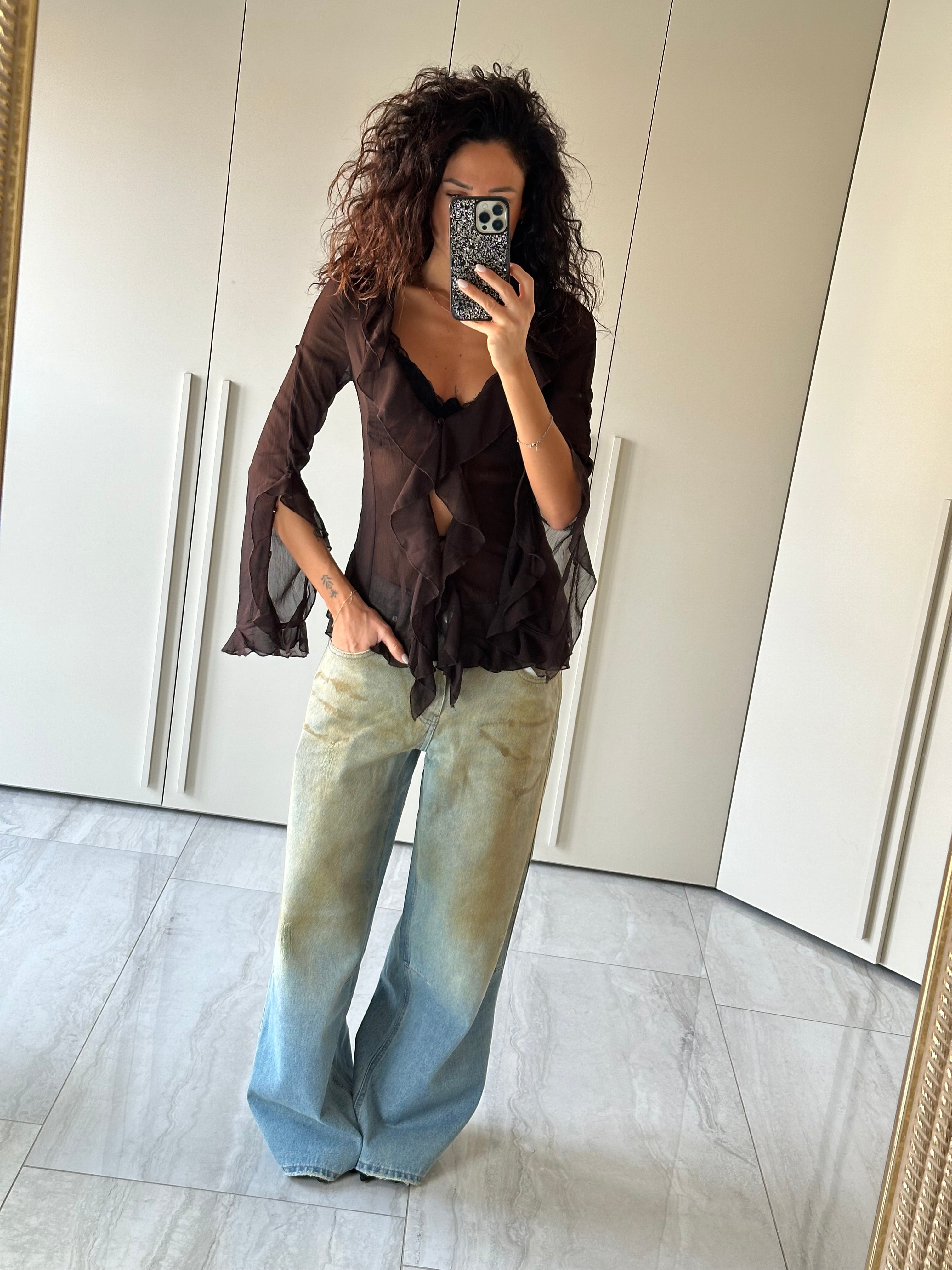 Pantalone sabbiato GLAMOROUS