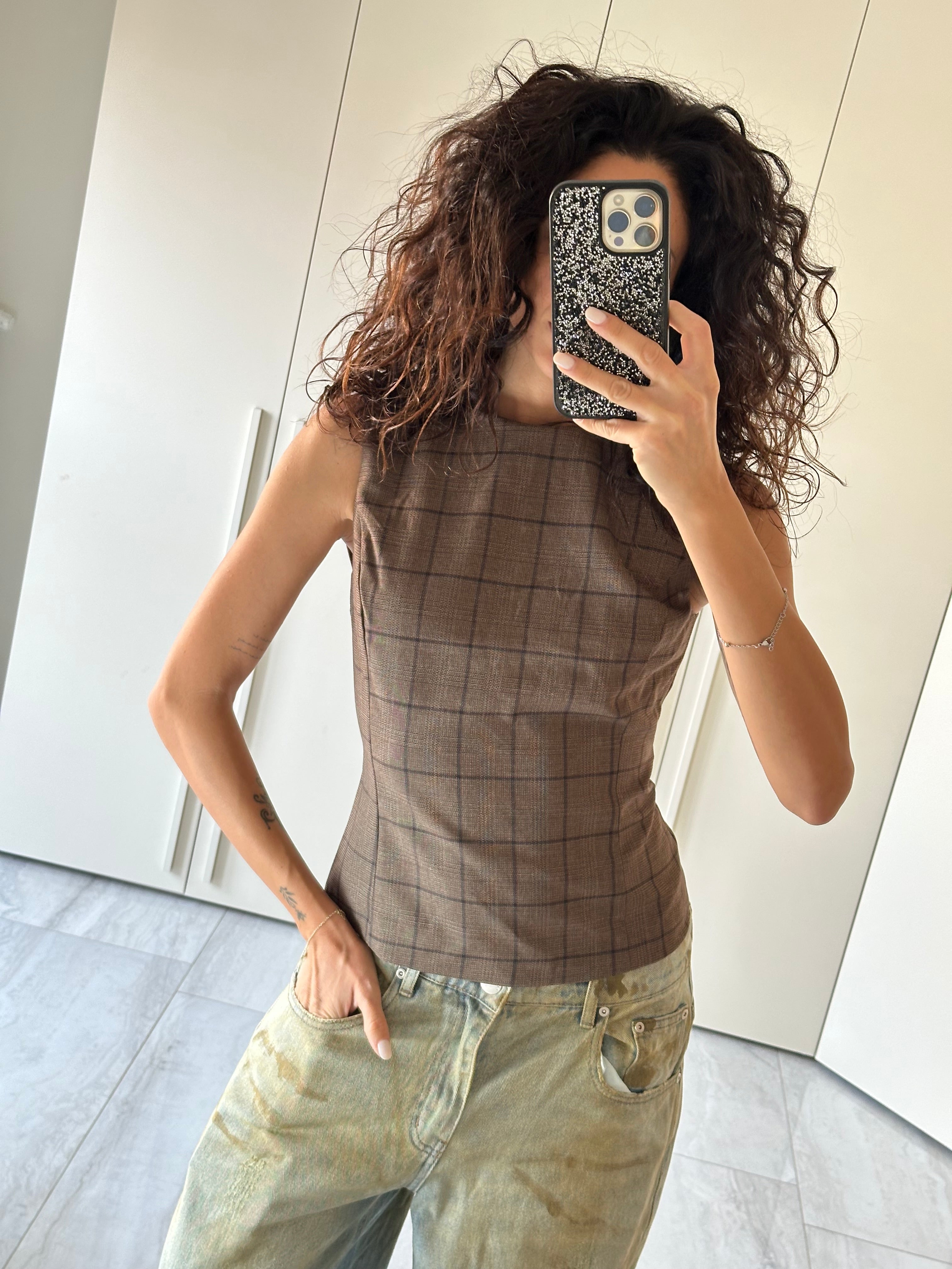 Gilet fiocchi schiena