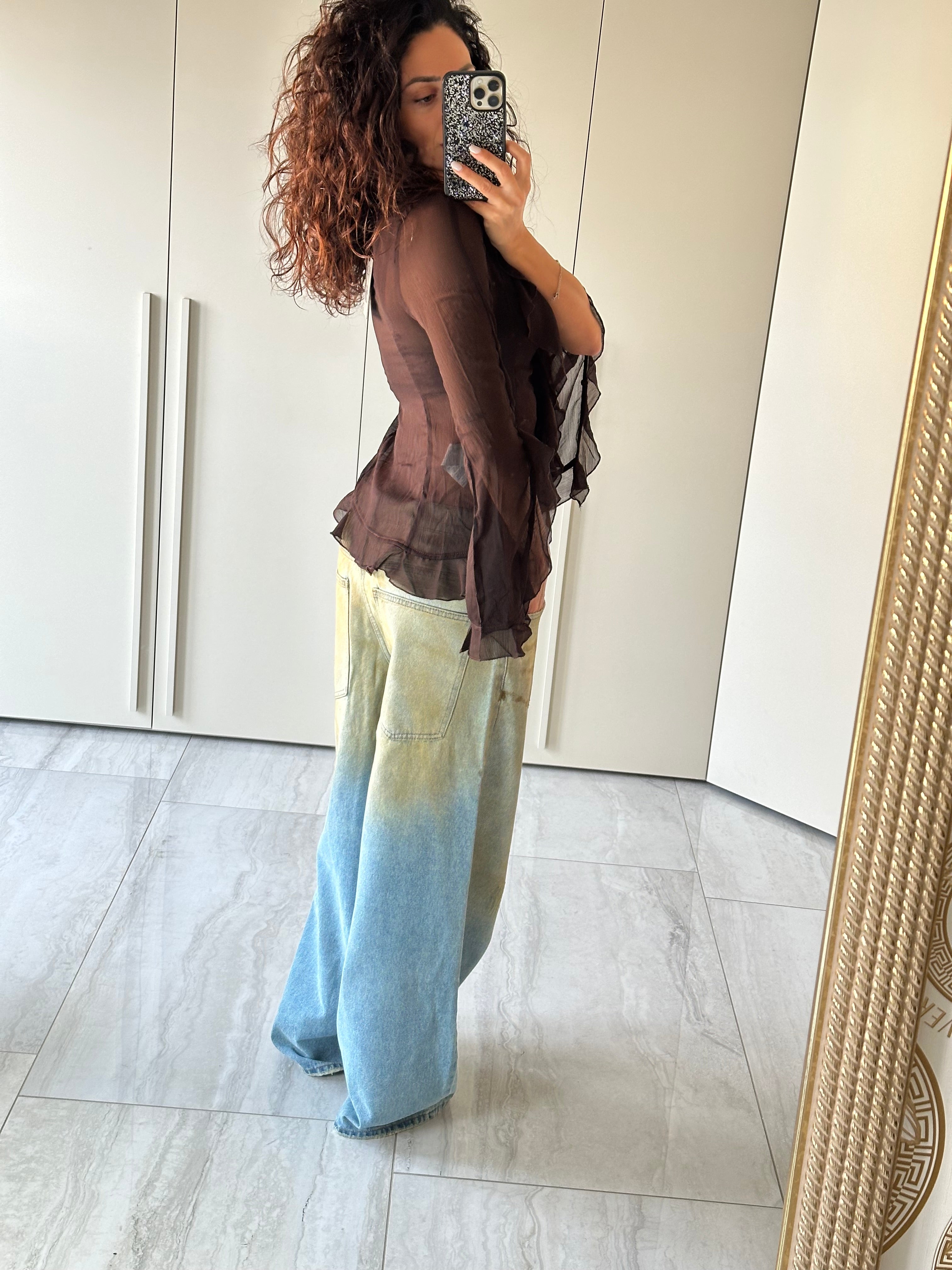 Pantalone sabbiato GLAMOROUS