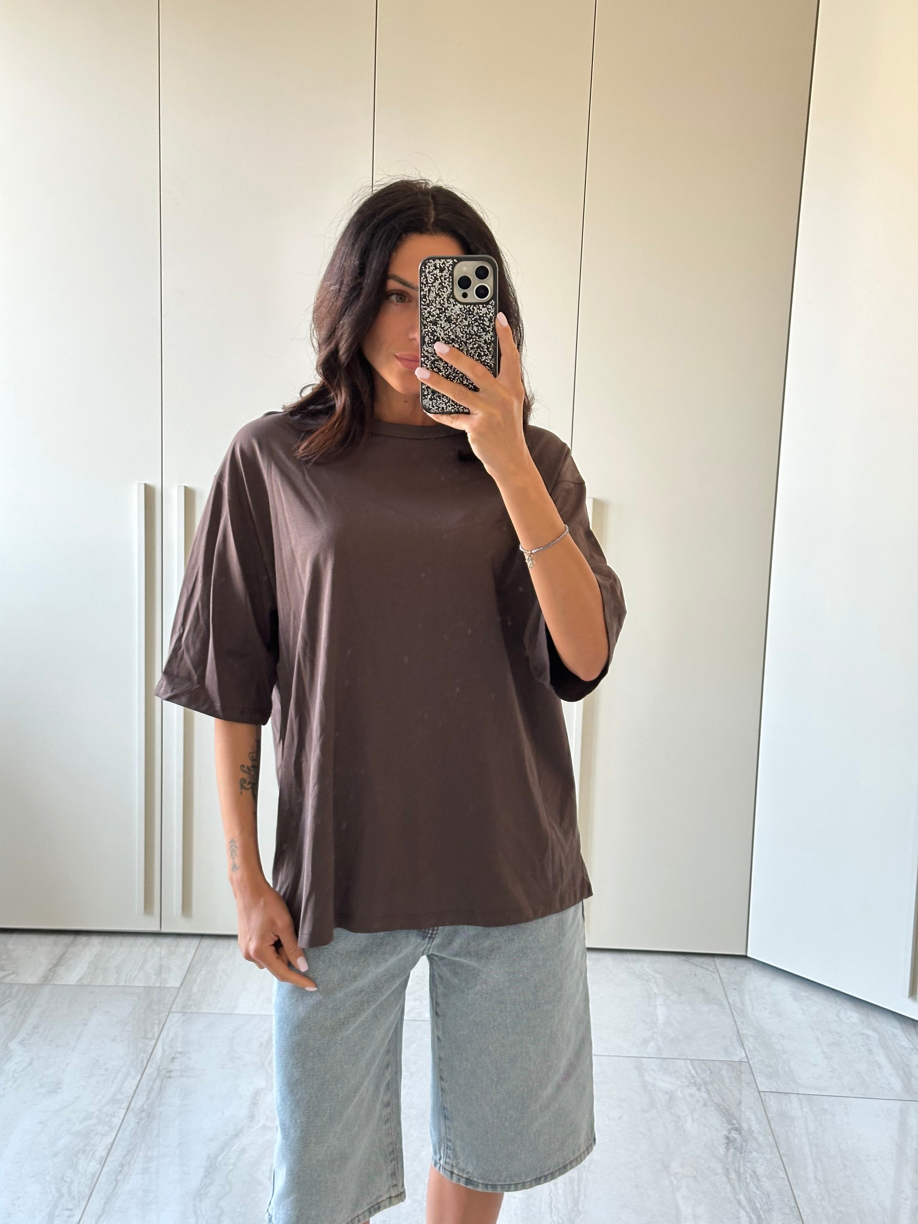 MAGLIA OVERSIZE CON MANICOTTI