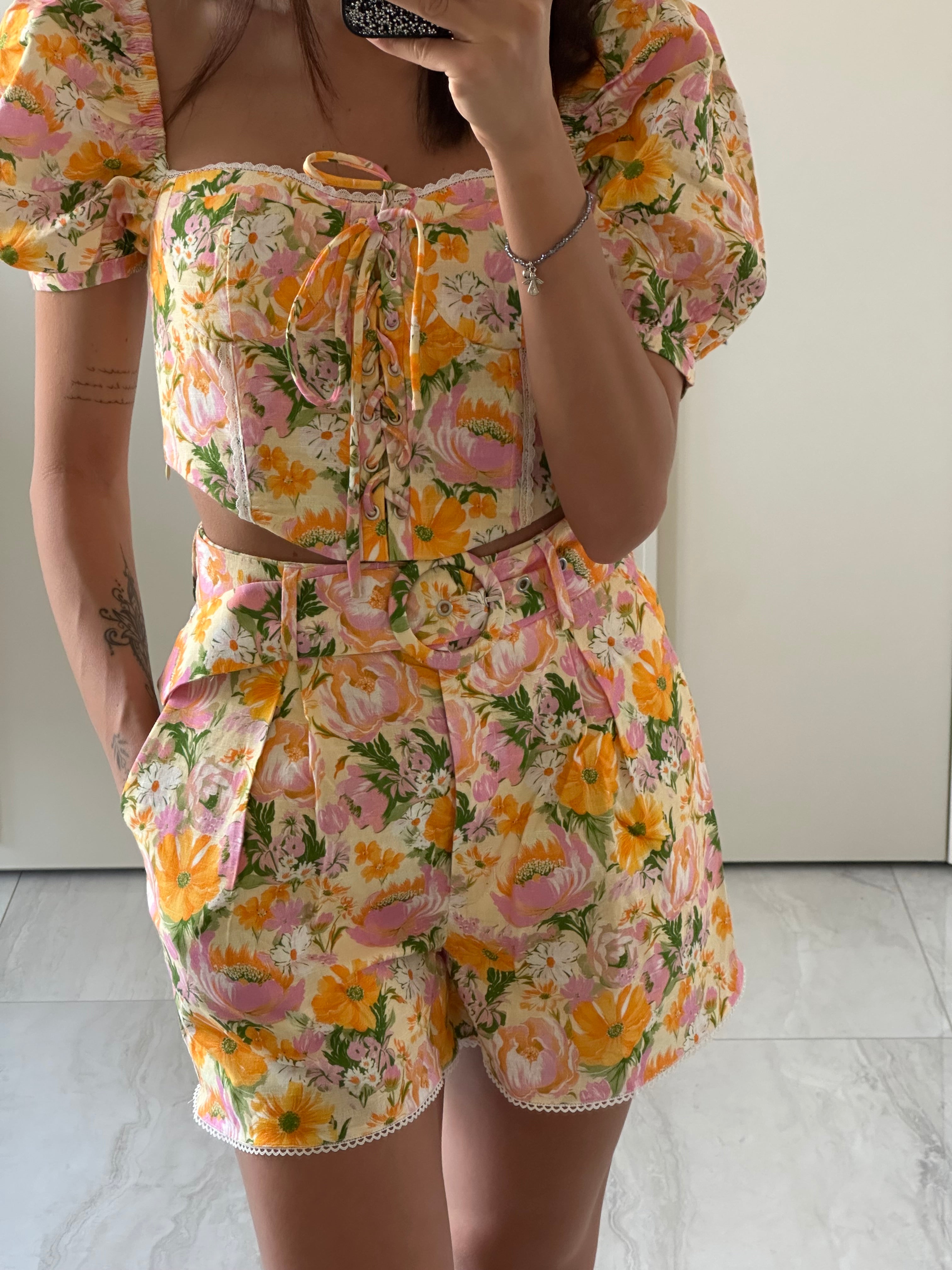 TOP FLOWER GLAMOROUS