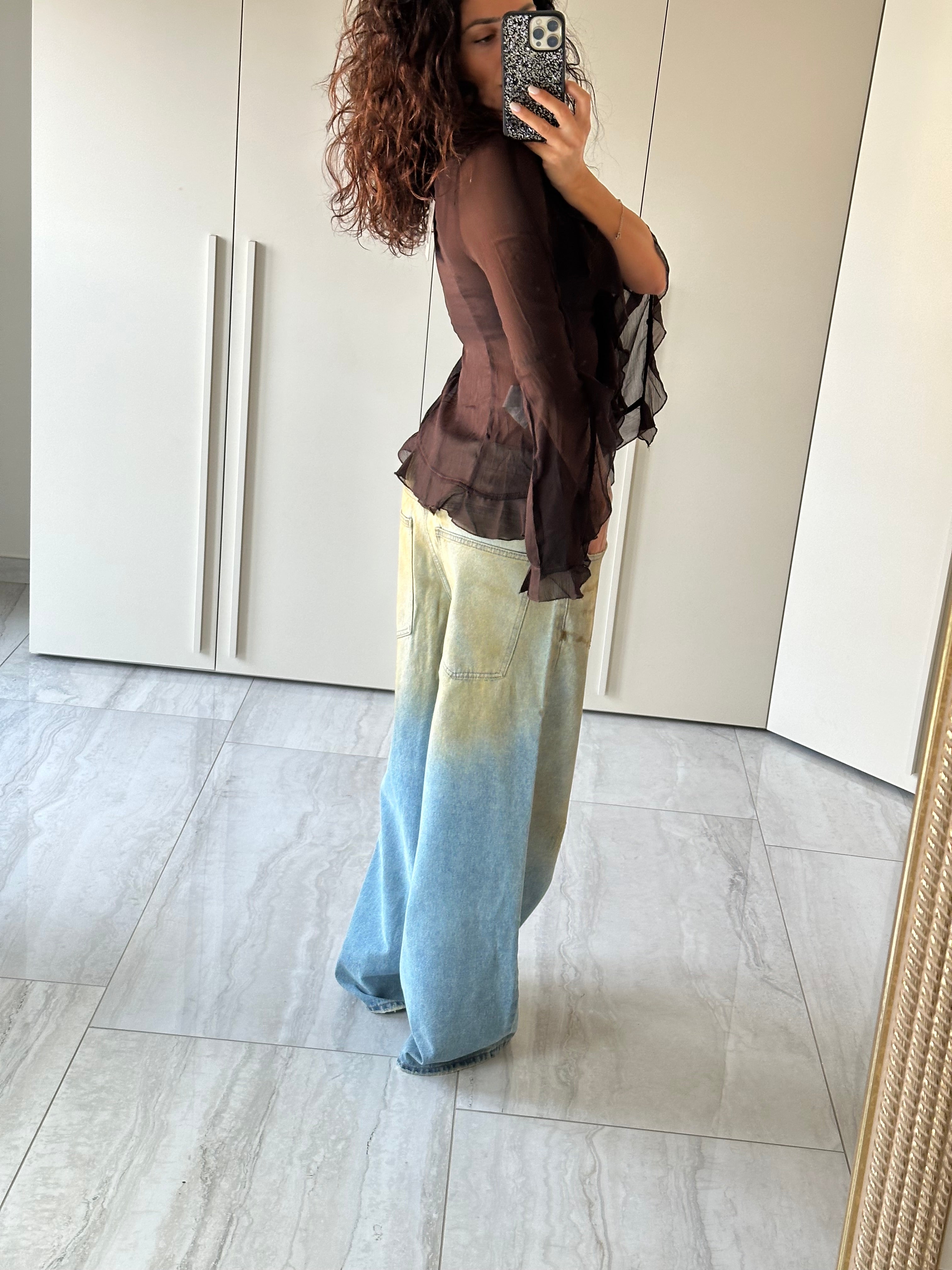 Pantalone sabbiato GLAMOROUS