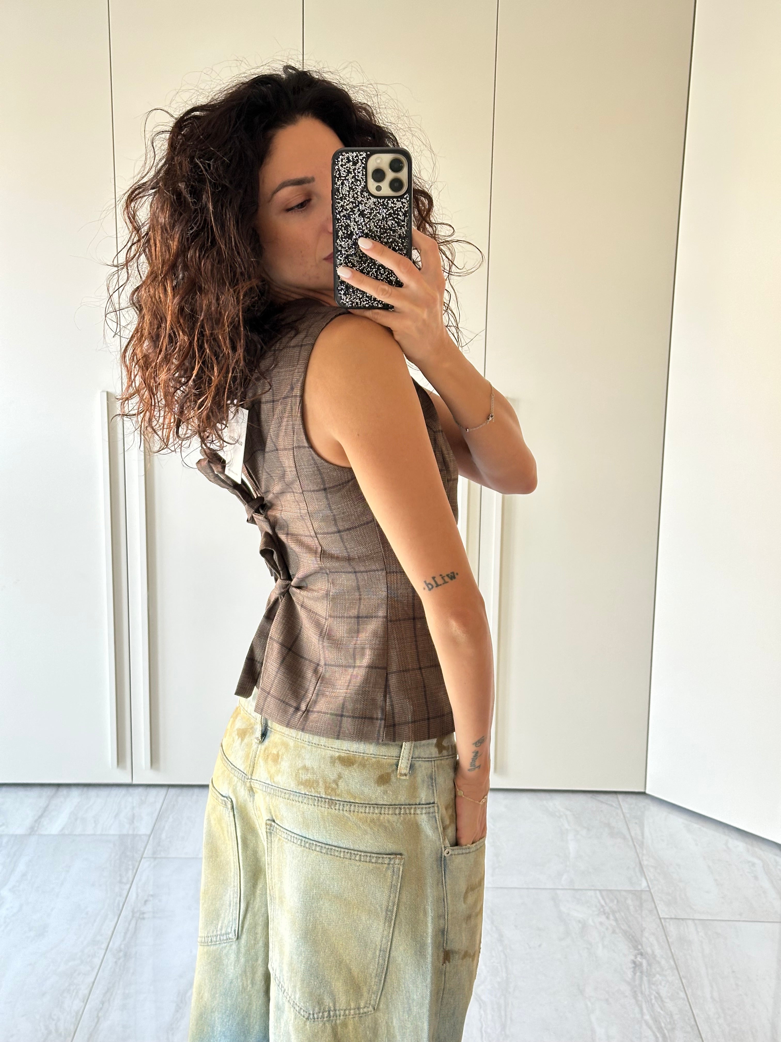 Gilet fiocchi schiena