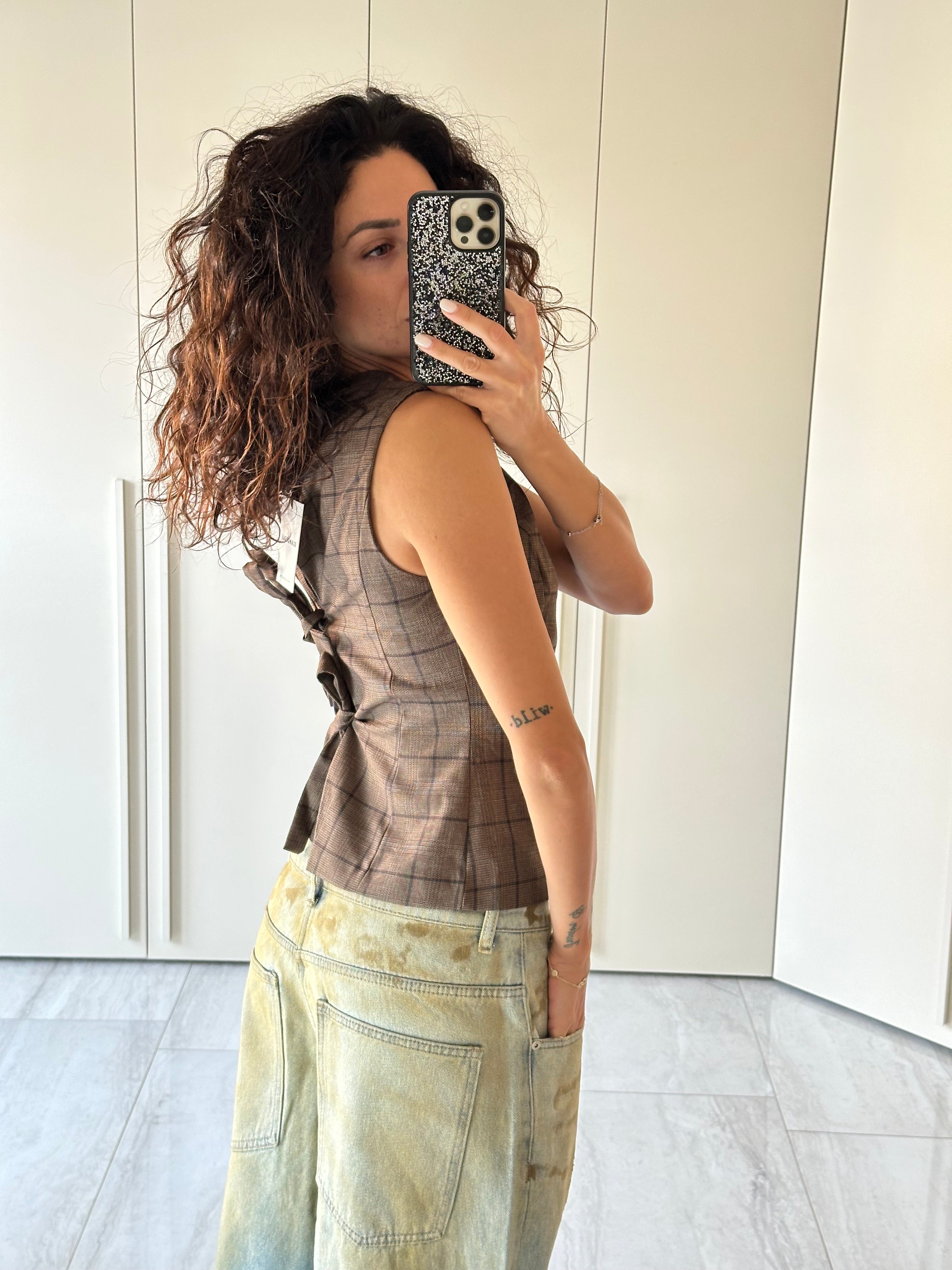 Gilet fiocchi schiena